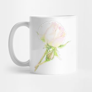 Evelyn Rose, floral watercolor Mug